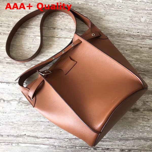 Celine Big Bag Bucket with Long Strap in Tan Smooth Calfskin Replica