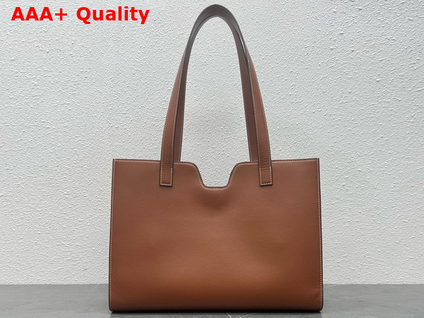 Celine Cabas 16 in Tan Smooth Calfskin Replica