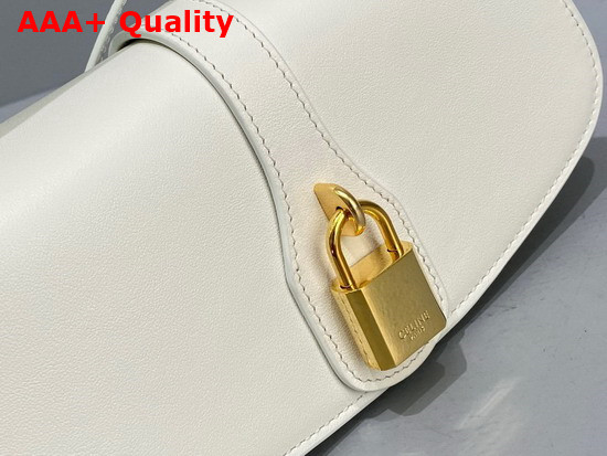 Celine Clutch On Strap in Smooth Calfskin White Replica