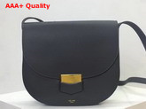 Celine Compact Trotteur Bag in Midnight Blue Grained Calfskin Replica