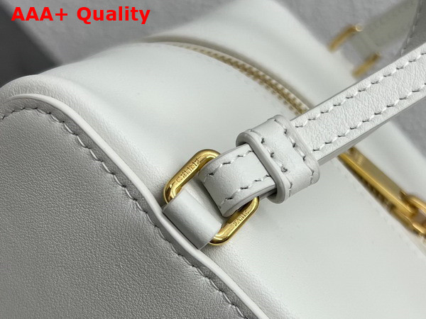 Celine Folded Cube Bag in Arctic White Smooth Calfskin Replica