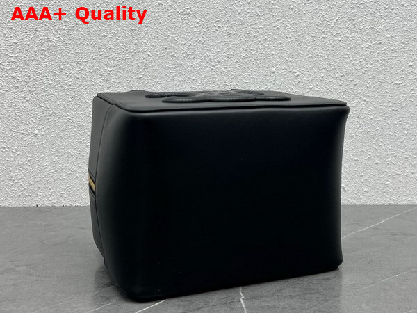 Celine Folded Cube Bag in Black Smooth Calfskin Replica