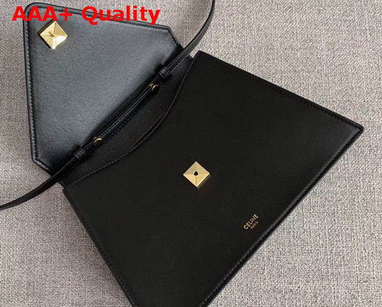 Celine Geometric Bag in Black Smooth Calfskin Replica