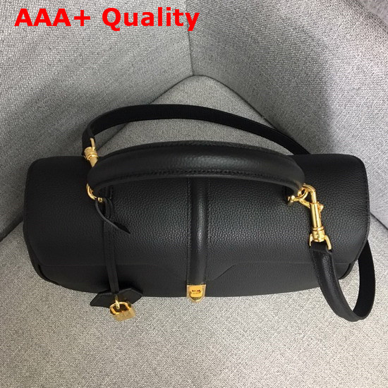 Celine Medium 16 Bag in Black Grained Calfskin Replica