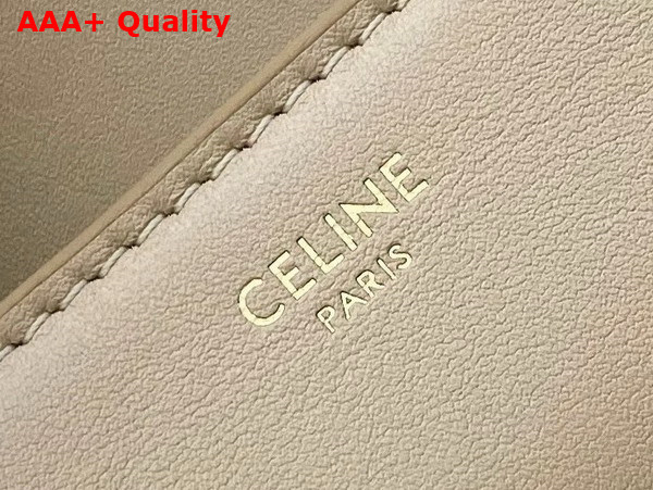 Celine Medium 16 Bag in Satinated Calfskin Beige Replica