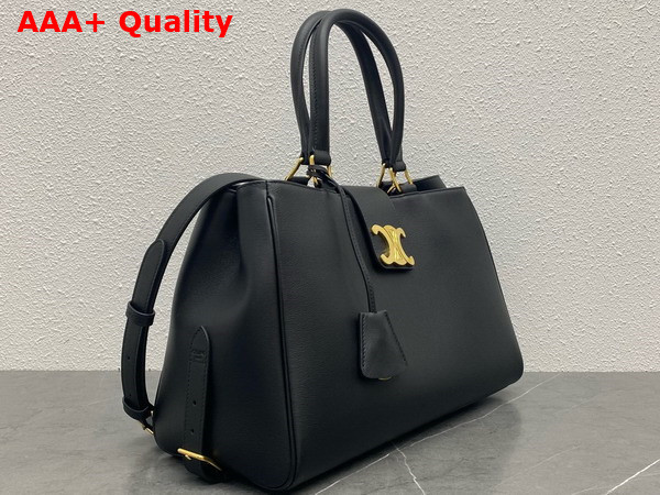 Celine Medium Appoline Bag in Black Supple Calfskin Replica