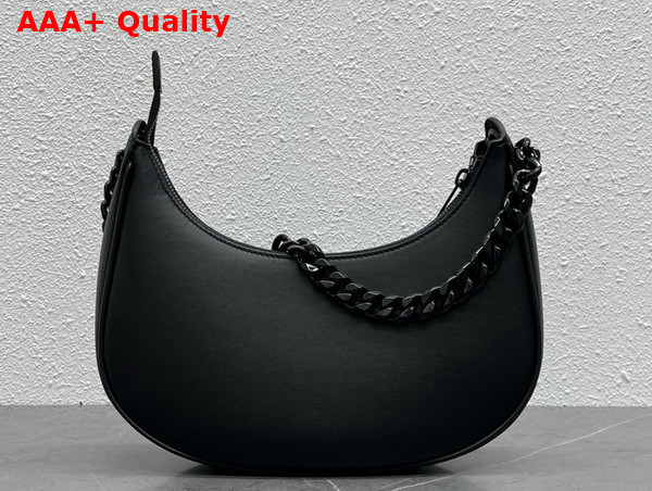 Celine Medium Ava Chain in Black Smooth Calfskin Replica