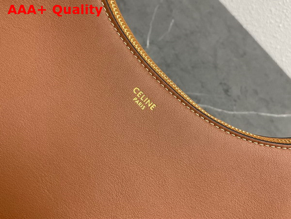 Celine Medium Ava Chain in Tan Smooth Calfskin Replica