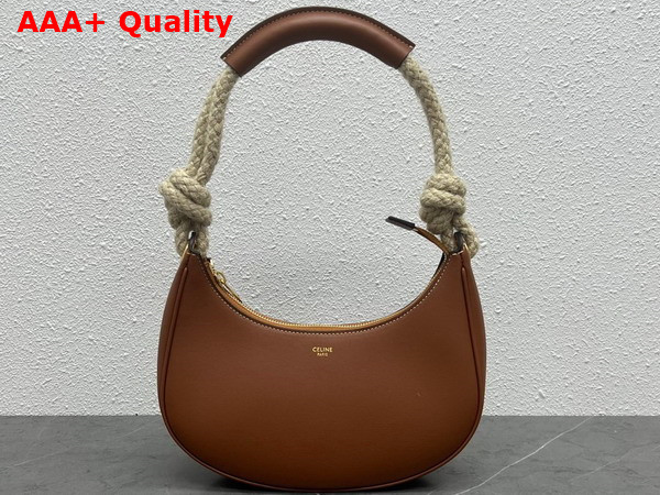 Celine Medium Ava Rope in Smooth Calfskin Tan Replica