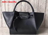 Celine Medium Big Bag in Black Smooth Calfskin Replica