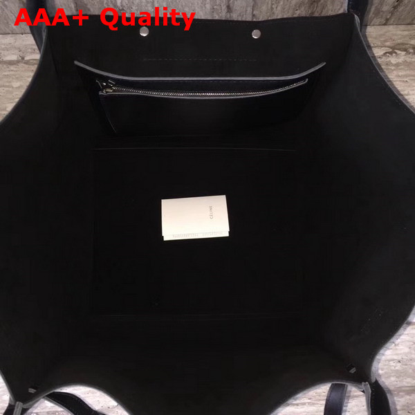 Celine Medium Big Bag in Black Smooth Calfskin Replica