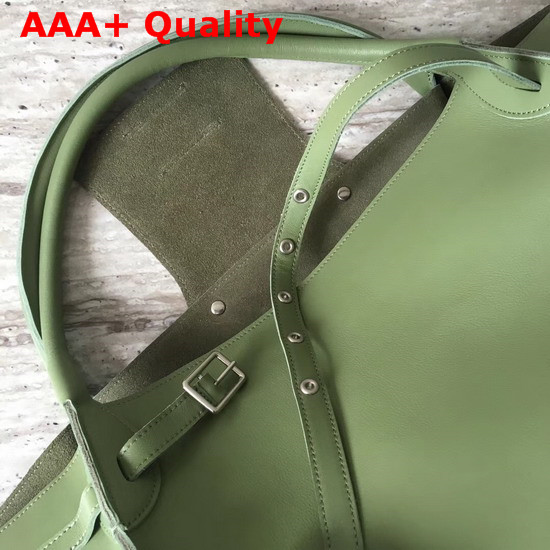 Celine Medium Big Bag in Green Smooth Calfskin Replica