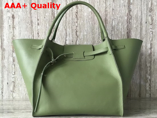 Celine Medium Big Bag in Olive Smooth Calfskin Replica