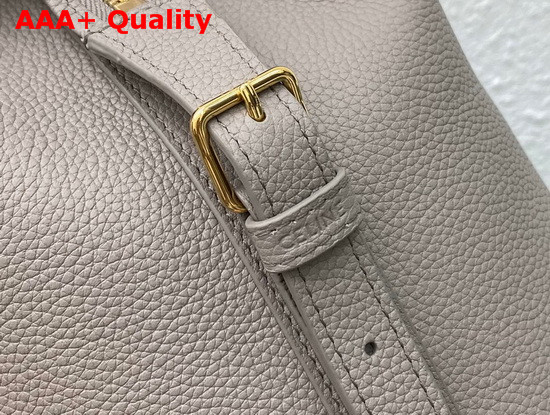 Celine Medium Cabas De France Bag in Grey Grained Calfskin Replica