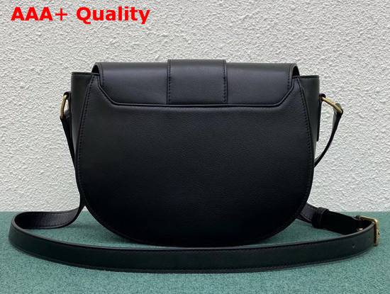 Celine Medium Camarat Bag in Black Natural Calfskin Replica