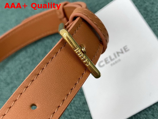 Celine Medium Camarat Bag in Tan Natural Calfskin Replica