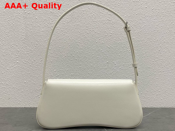 Celine Medium Celine Lola Bag in Blanc De Blanc Shiny Calfskin Replica