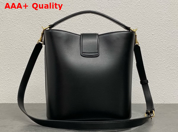 Celine Medium Louise Bag in Black Smooth Calfskin Replica