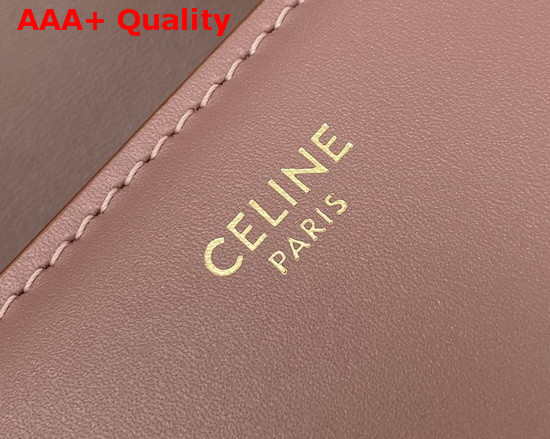 Celine Medium Maillon Triomphe Bag in Pink Natural Calfskin Replica