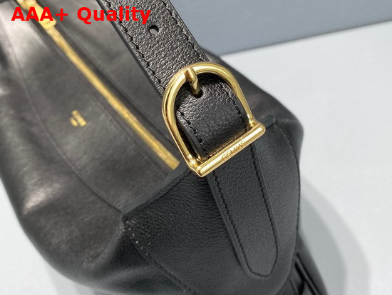 Celine Medium Romy in Supple Calfskin Black Replica