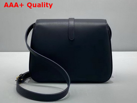 Celine Medium Tabou in Smooth Calfskin Dark Blue Replica