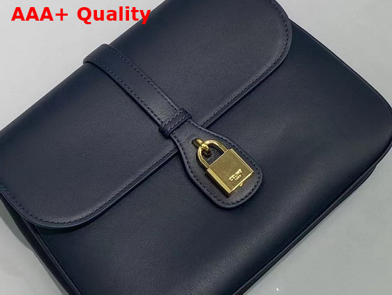 Celine Medium Tabou in Smooth Calfskin Dark Blue Replica