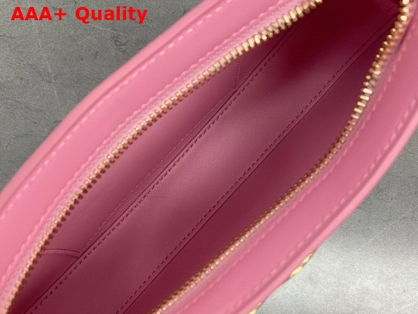 Celine Medium Tilly Bag in Pink Shiny Calfskin Replica