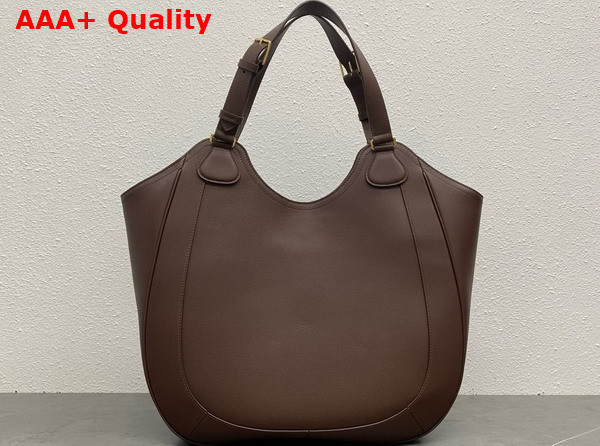 Celine Meo Bag in Chestnut Supple Calfskin Replica