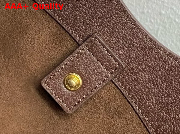 Celine Meo Bag in Chestnut Supple Calfskin Replica