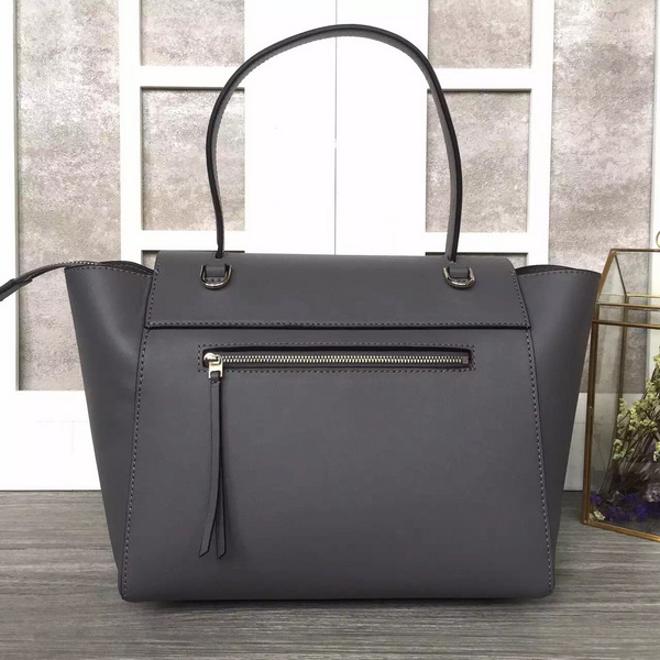 Celine Mini Belt Handbag in Grey Smooth Calfskin for Sale