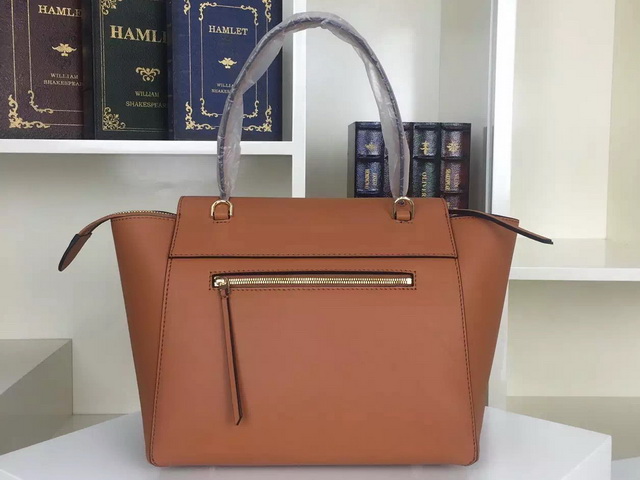 Celine Mini Belt Handbag in Tawny Supersoft Calfskin for Sale