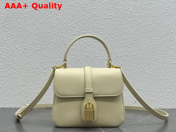 Celine Mini Tabou in Beige Smooth Calfskin Replica