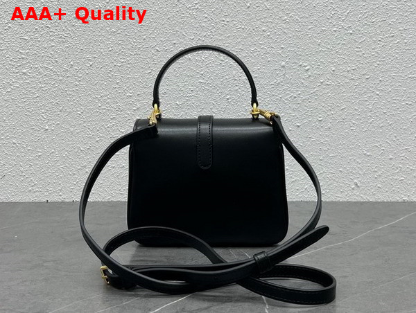 Celine Mini Tabou in Black Smooth Calfskin Replica