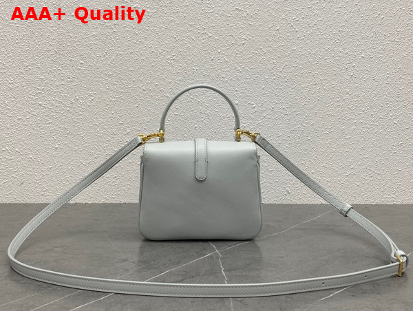 Celine Mini Tabou in Pale Blue Smooth Calfskin Replica