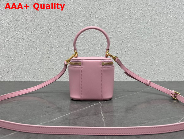 Celine Mini Vanity Case in Pink Smooth Calfskin Replica