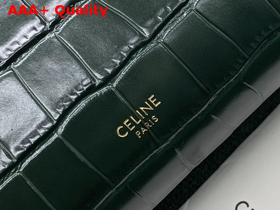 Celine Nano Belt Bag in Amazone Crocodile Embossed Calfskin Replica