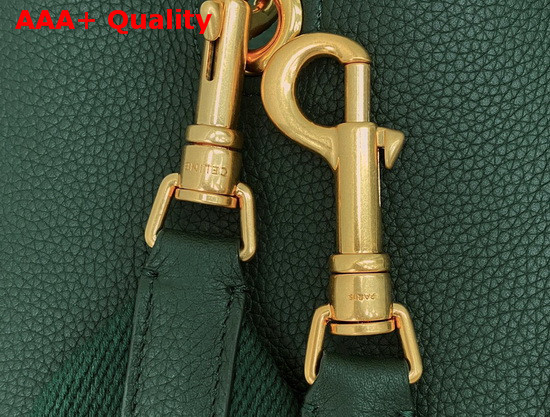 Celine Sangle Small Bucket Bag in Malachite Soft Grained Calfskin Replica