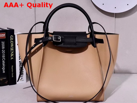 Celine Small Big Bag in Beige Smooth Calfskin Replica