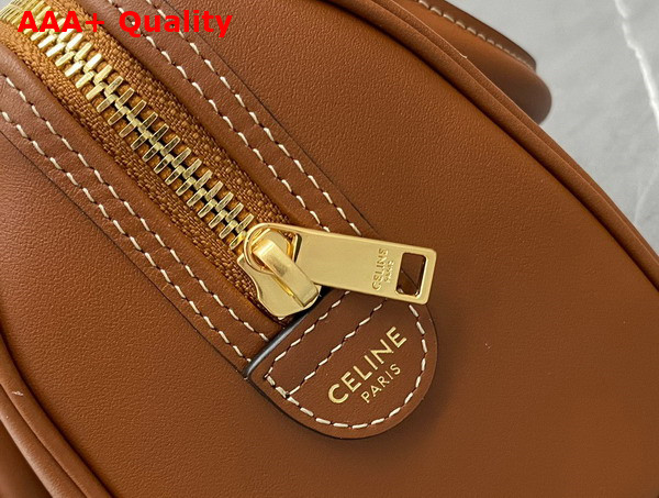 Celine Small Boston Cuir Triomphe in Smooth Calfskin Tan Replica