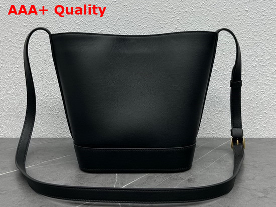 Celine Small Bucket Cuir Triomphe in Smooth Calfskin Black Replica