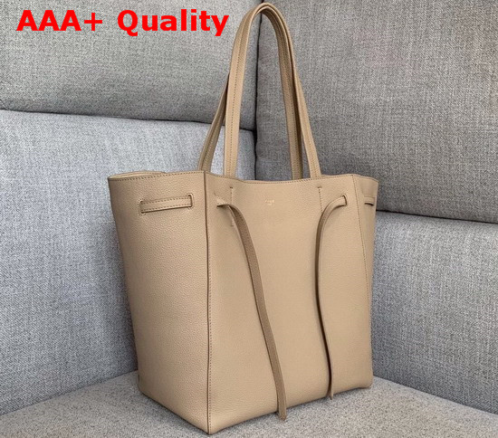 Celine Small Cabas Phantom in Beige Soft Grained Calfskin Replica