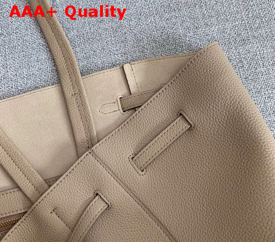 Celine Small Cabas Phantom in Beige Soft Grained Calfskin Replica