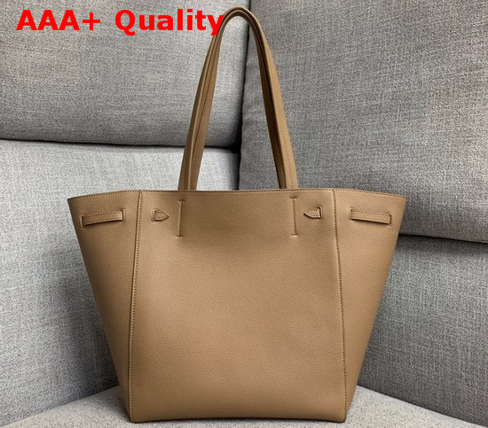 Celine Small Cabas Phantom in Tan Soft Grained Calfskin Replica