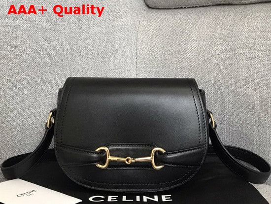 Celine Small Grecy Bag in Black Satinated Calfskin Replica