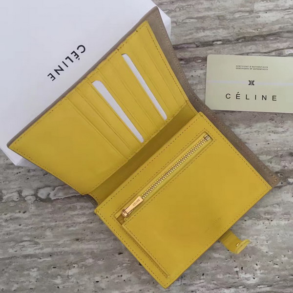 Celine Strap Medium Multifunction in Dune Drummed Grained and Shiny calfskin For Sale