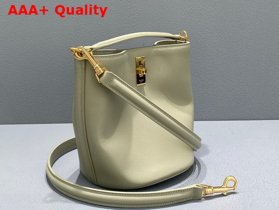 Celine Teen Bucket 16 in Smooth Calfskin Beige Replica