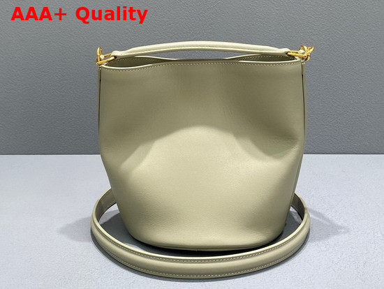 Celine Teen Bucket 16 in Smooth Calfskin Beige Replica