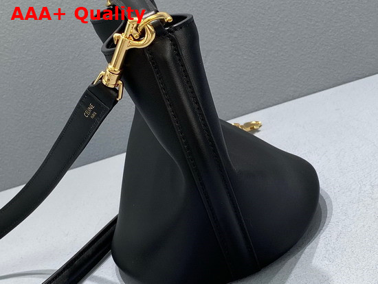 Celine Teen Bucket 16 in Smooth Calfskin Black Replica