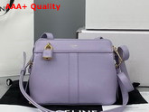 Celine Teen Cabas De France in Shiny Calfskin Lilas Replica