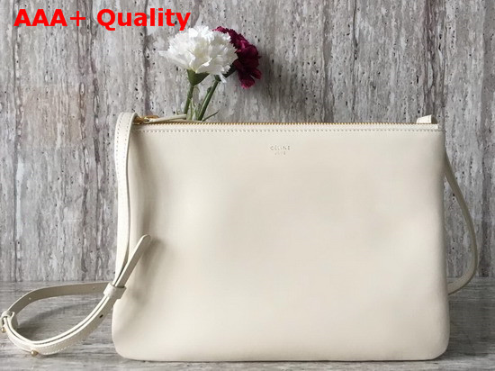 Celine Trio Bag in White Replica